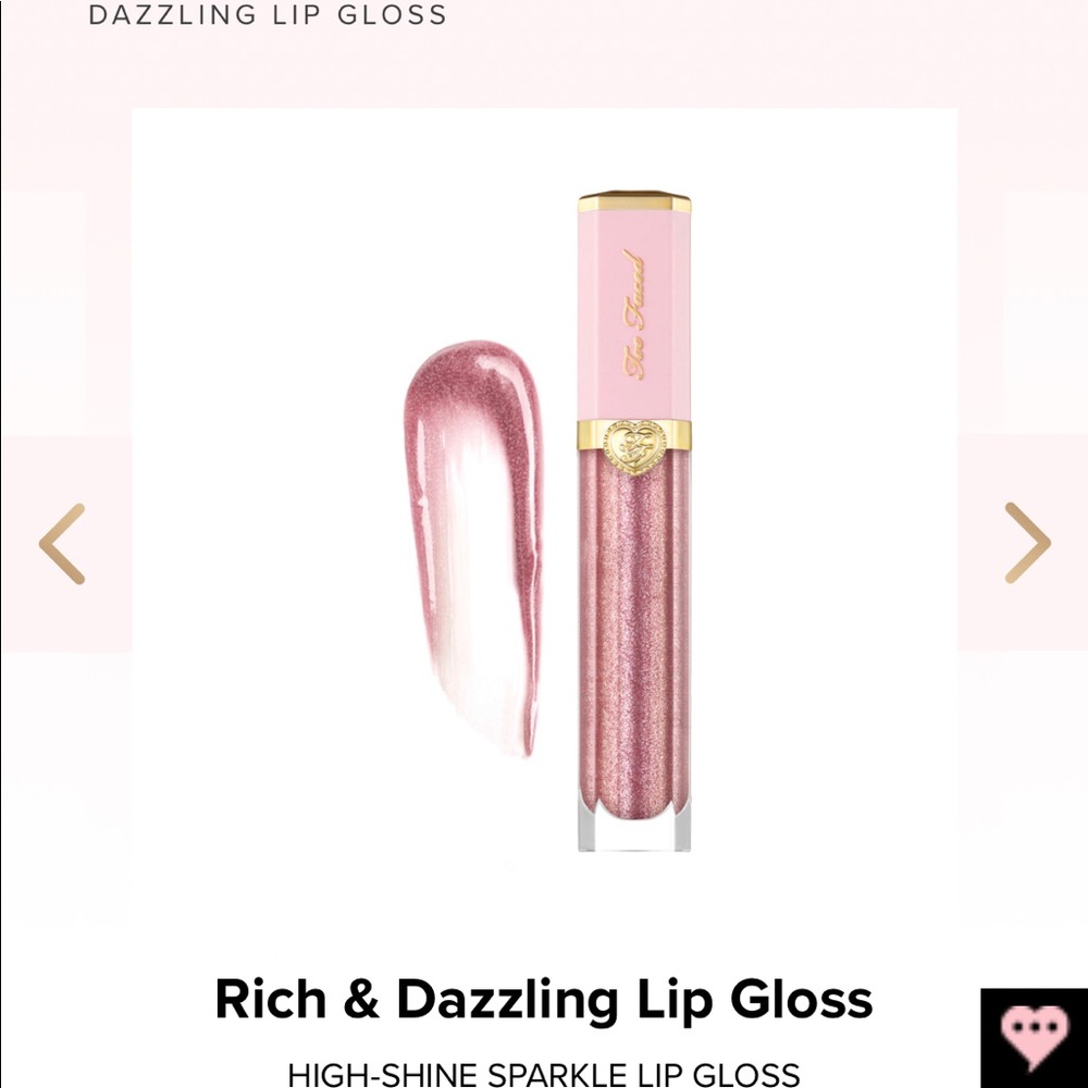 BNIB Too Faced Rich Dazzling in Hidden Talents